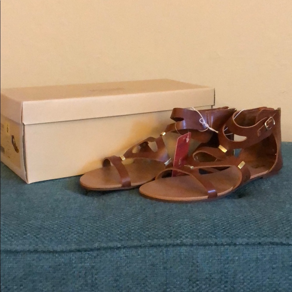 Brown sandals